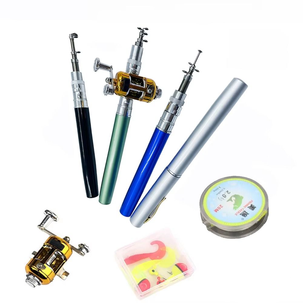 Fishing Rod Spinning - Canna da pesca tascabile telescopica a