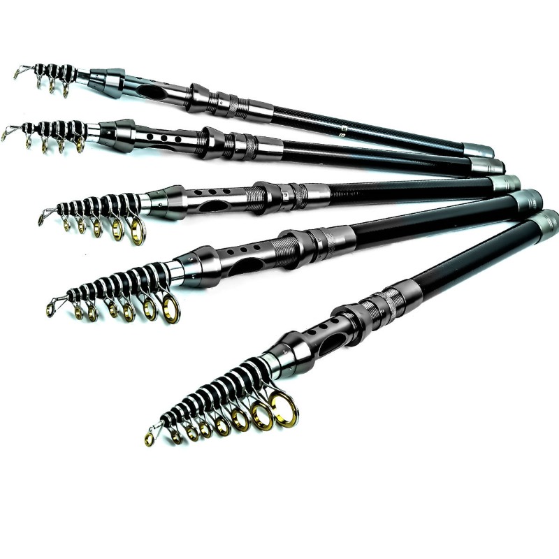 Canna da Pesca Telescopica in  - Fishing Rod Carbon Fiber recensione e prezzo