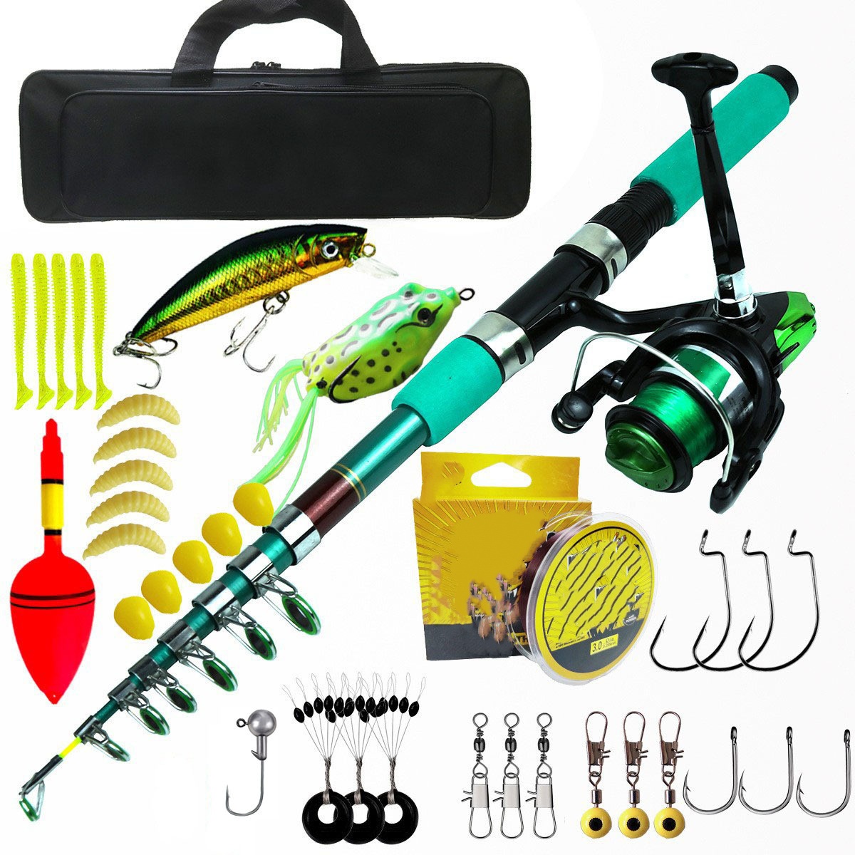 Kit Canna da Pesca Telescopica - Fishing Rod Telescopic recensione e prezzo